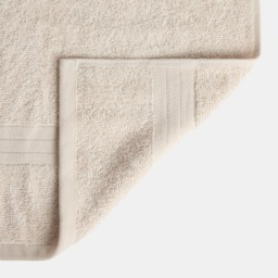 OHS 100% Cotton Bath Towel, Cream - 1PC - thumbnail 2