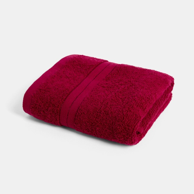 OHS 100% Cotton Bath Sheet, Berry - 1PC - image 1