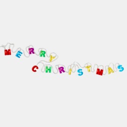 OHS Merry Christmas String Lights - Multi - thumbnail 1