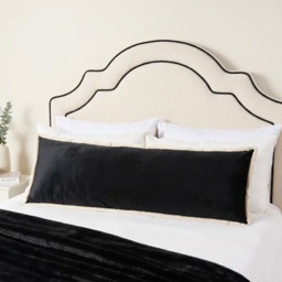 OHS Piped Edge Bolster Pillow - Monochrome