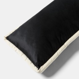 OHS Piped Edge Bolster Pillow - Monochrome - thumbnail 3