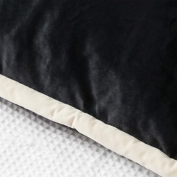 OHS Piped Edge Bolster Pillow - Monochrome - thumbnail 5