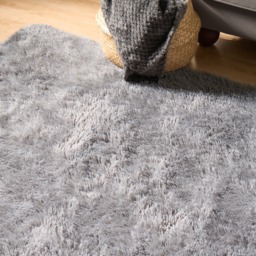 OHS Soft Fluffy Rug, Grey - 120 x 170cm - thumbnail 2