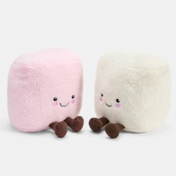 OHS Cotton & Candy Marshmallow Cushion - Pink/White - thumbnail 5