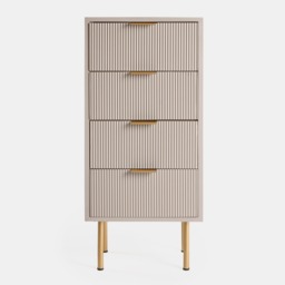 OHS Ribbed 4-Drawer Unit - Natural - thumbnail 4