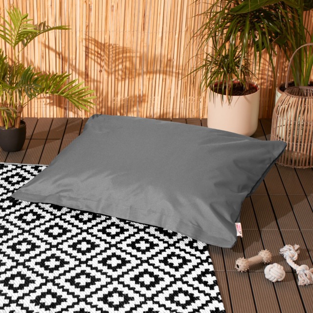 OHS Large Waterproof Outdoor Dog Cushion - Grey - image 1