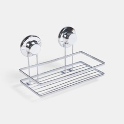 OHS Suction Shower Caddy - Silver - thumbnail 4