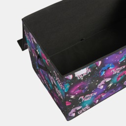 OHS Gaming Large Collapsible Storage Box with Lid - Neon - thumbnail 5