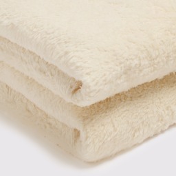 OHS Teddy Fleece Blanket Soft Throw Over Bed, Cream - 125 x 150cm - thumbnail 5