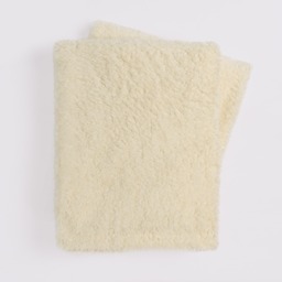 OHS Teddy Fleece Blanket Soft Throw Over Bed, Cream - 125 x 150cm - thumbnail 4