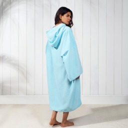 OHS Adult Towel Poncho - Sky Blue - thumbnail 2