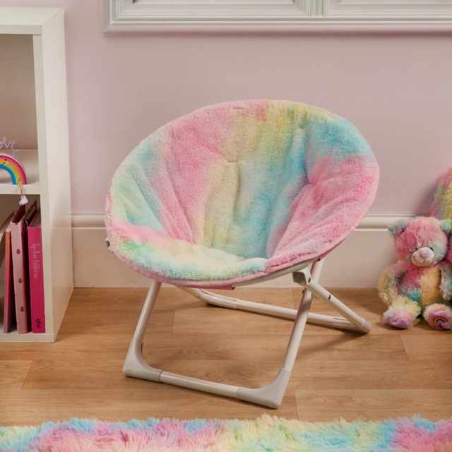 OHS Kids Tie Dye Moon Chair - Multi - image 1