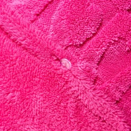OHS Heart Tufted Fleece Duvet Cover Set, Hot Pink - Single - thumbnail 5