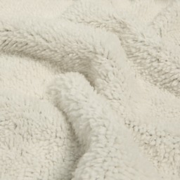 OHS Cable Knit Sherpa Throw, Brown - 130 x 160cm - thumbnail 4
