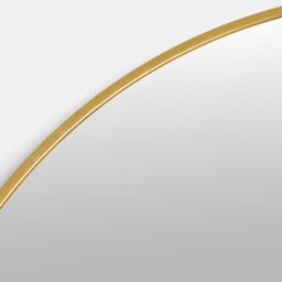 OHS Small Round Mirror - Gold - thumbnail 4