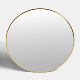 OHS Small Round Mirror - Gold - thumbnail 3