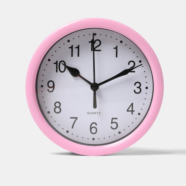 OHS Essentials Wall Clock - Pink - image 1