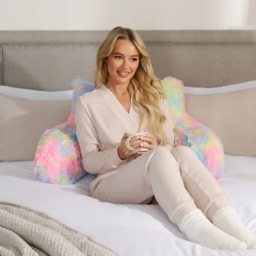 OHS Long Hair Cuddle Cushion - Rainbow Tie Dye - thumbnail 3