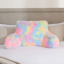 OHS Long Hair Cuddle Cushion - Rainbow Tie Dye - thumbnail 2