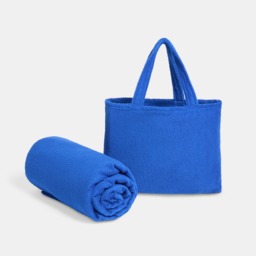 OHS Beach Towel in a Bag - Cobalt Blue - thumbnail 4