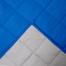OHS Kids Supersoft Reversible Weighted Blanket, Blue/Grey - 3kg - thumbnail 5