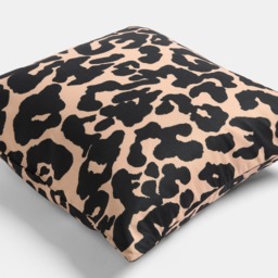OHS Indoor/Outdoor Leopard Print Cushion Covers, Natural - 45 x 45cm - thumbnail 5