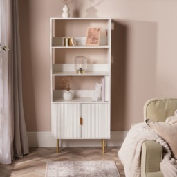 OHS Ribbed Display Unit - White