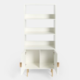 OHS Ribbed Display Unit - White - thumbnail 4