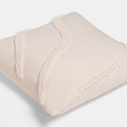OHS Tufted Contour Cushion Covers, Ivory - 45 x 45cm - thumbnail 5