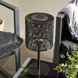 OHS Solar Metal Table Lamp - Black - thumbnail 3