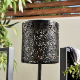 OHS Solar Metal Table Lamp - Black - thumbnail 2