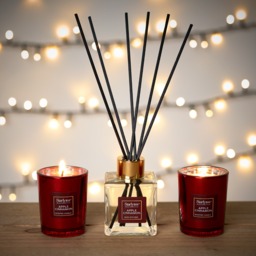 Starlytes Christmas Reed Diffuser & Scented Candle Set - Apple Cinnamon - thumbnail 3