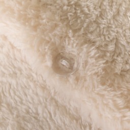 OHS Teddy Fleece Duvet Cover Set, Cream - King - thumbnail 5