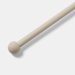 OHS 28mm Ball Extendable Curtain Pole, Natural - 120-220cm - thumbnail 2