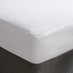 OHS Terry Waterproof Mattress Protector, White - Single - thumbnail 2
