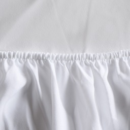 OHS Terry Waterproof Mattress Protector, White - Single - thumbnail 4