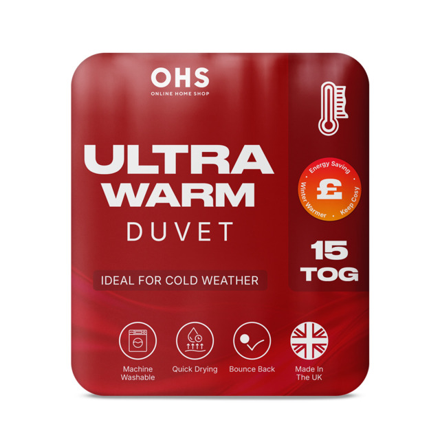OHS 15 Tog Ultra Warm Duvet - King - image 1