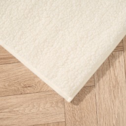 OHS Boucle Plush Rug, Cream - 120 x 170CM - thumbnail 4