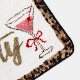 OHS Extra Dirty Slogan Tufted Bath Mat - Multi - thumbnail 3