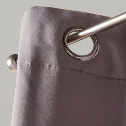 "OHS Eyelet Blackout Curtains - Charcoal, 66"" X 90""" - thumbnail 3