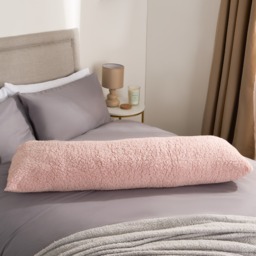 OHS Teddy Bolster Pillow - Blush - thumbnail 5