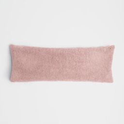 OHS Teddy Bolster Pillow - Blush - thumbnail 3