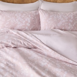 OHS Floral Print Brushed Cotton Flannelette Duvet Cover Set, Natural - King - thumbnail 3