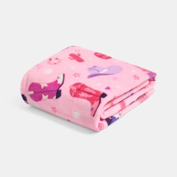 OHS Cowboy Print Ultra Soft Throw - Pink - thumbnail 3