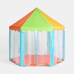 OHS Kids Colour Block Outdoor Play Tent with Curtains - Multi - thumbnail 5
