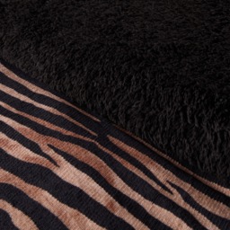 OHS Zebra Print Duvet Set, Natural - Double - thumbnail 4