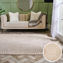 OHS Tufted Arches Rug - Mink, 120 x 170cm
