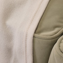 OHS Plain Fleece Throw, Natural - 200 x 240cm - thumbnail 2