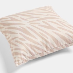 OHS Zebra Print Indoor/Outdoor Cushion Covers, Natural - 45 x 45cm - thumbnail 3