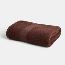 OHS 100% Cotton Hand Towel , Chocolate - 1PC - thumbnail 2